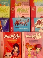 ? Livre : Winx Club Bibliothèque Rose 1,3,4,6,7,9,37,54 + Film + Pop Pixie
