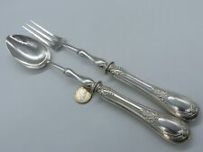 COUVERT A SALADE LOUIS XVI FOURCHON & CULLERON ARGENT MASSIF JULES PIAULT 1856