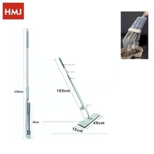 X Mop Balai Absorbant Avec Manche Télescopique Lavage Essorage Microfibre HMJ