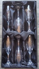 6 Flûtes cristal de Baccarat