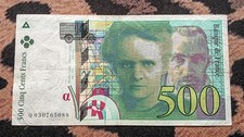Billet 500 Francs Pierre Et