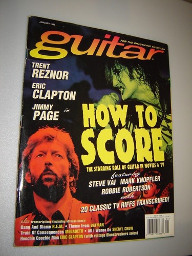1995 guitar magazine - magazine:, score