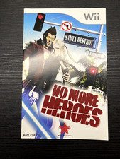 NOTICE SEULE No more Heroes Nintendo Wii