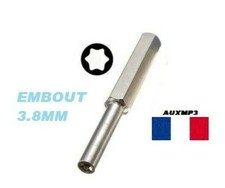 Embout TOURNEVIS 3.8mm pour démonter cartouche game boy game gear super nintendo