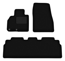 Tapis de sol en velours noir