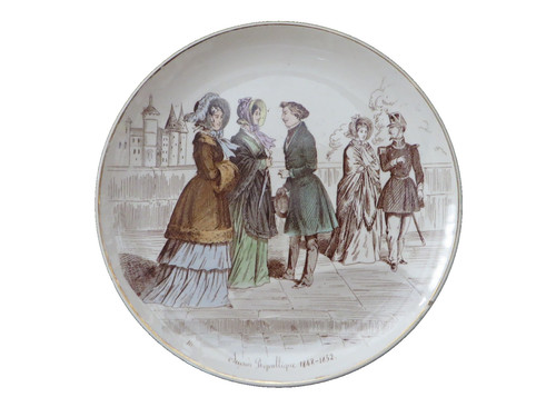 Assiette creil montereau - creil-montereau,, "la