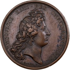 France, Médaille, Louis XIV