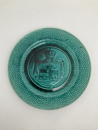 Faïence rubelles assiette - faïence,
