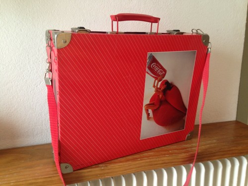 Valise malette metal vintage - valise,