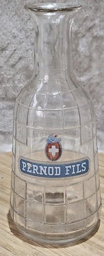 Ancienne carafe publicitaire