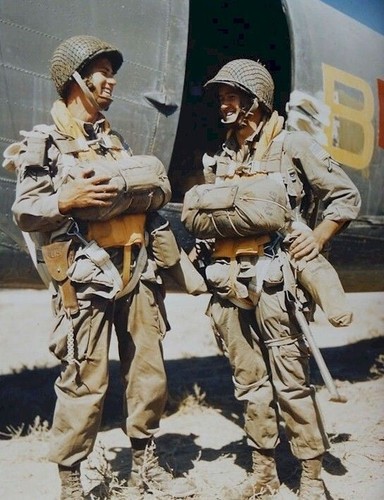 Ww2 airborne para utah - us,