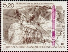 Timbre TAAF PA 149** neuf sans