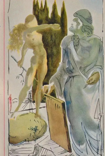 Salvador dali la sainte - salvador, :
