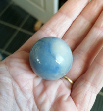 Sphère aventurine bleue 28 mm