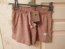 Short femme Nike XS rose vintage gym Neuf