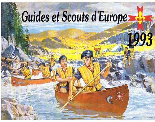 Calendrier scouts europe - scouts, d'europe