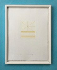 VACOSSIN Marie Thérèse Gravure Signée OP-ART Cinétique Vasarely Yvaral Vintage