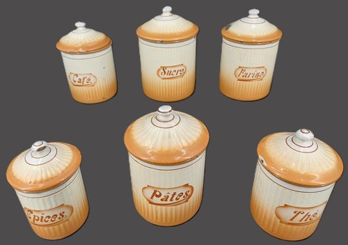 Série pots à épices - 6,
