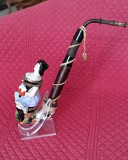 Pipe ancienne en porcelaine allemande- Femme