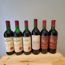 6 bouteilles de Bordeaux 1985