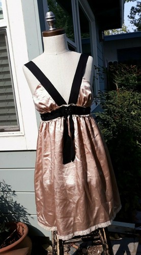 Forever dress nude black - 21,