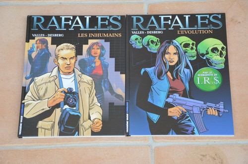 Lot rafales et 2 - bd,