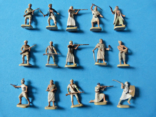 Esci 15 guerriers - esci, 1:72