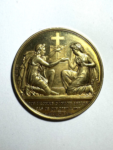 Grosse médaille mariage en - grosse,