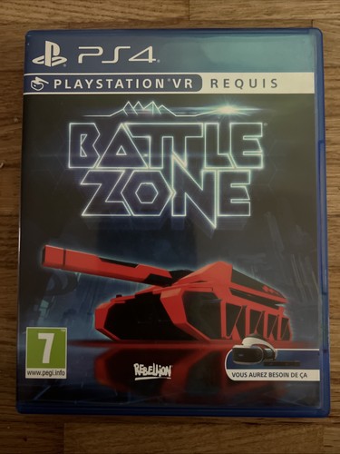 Battle zone sur ps4 - vr, /