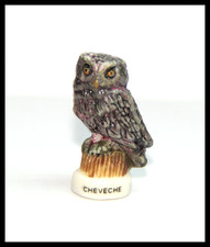 FÈVES DE COLLECTION "CHOUETTE CHEVÊCHE " - P
