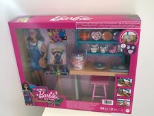 Mattel Coffret Barbie Artistique + Accessoires neuf