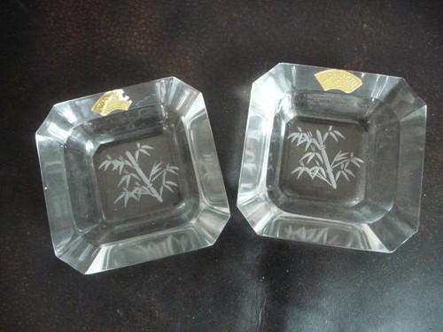 Pair kagami bamboo - kagami, crystal