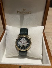 Superbe Montre Chronographe Pequignet Phase De Lune Golf Automatic Cal V 7758