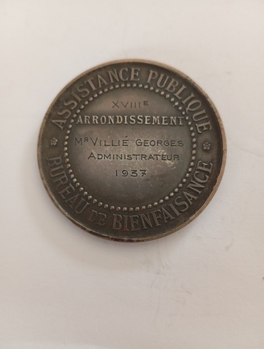 Médaille bienfaisance 18e - de,