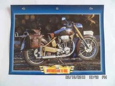 CARTE FICHE MOTO MOTOBECANE R