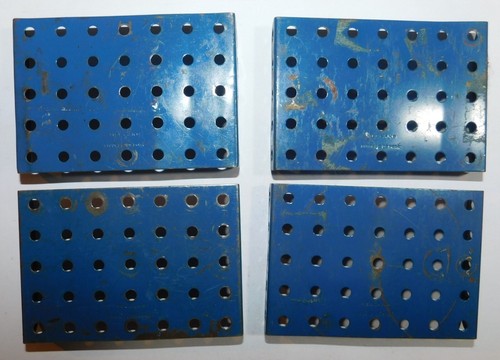 Plaques rebords bleu uni - plaques, a