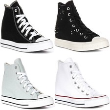 Converse A11908C ALL STAR Hi Wedge Plateforme Femme Blanc UK 3 - 8