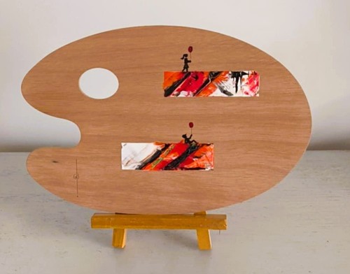 Palette peintre peinture - palette,