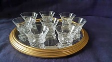 8 coupes, verrines, verres a