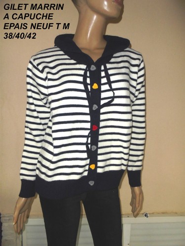 Gilet cardigan marriniere - marriniere, a