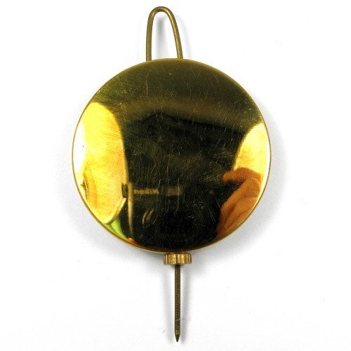 Pendule ansonia laiton avec - pendule, en