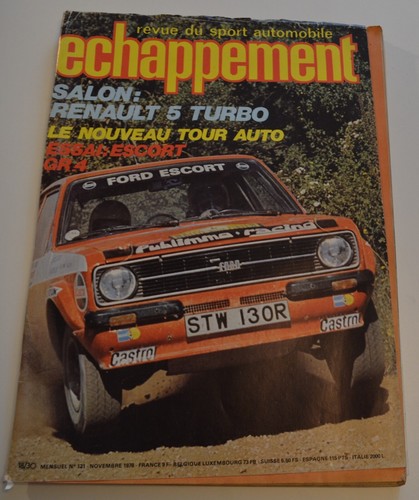 Revue echappement 121 - revue,