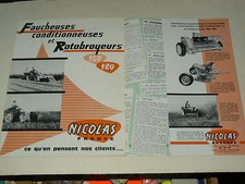 Prospectus Faucheuse NOCOLAS