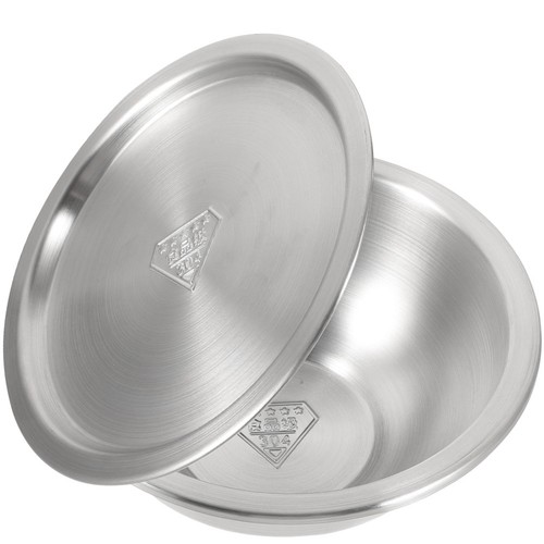 saladier metal argente