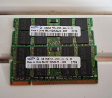 RAM DDR2 Sodimm Samsung 1Gb 2Rx8 PC2 4200S