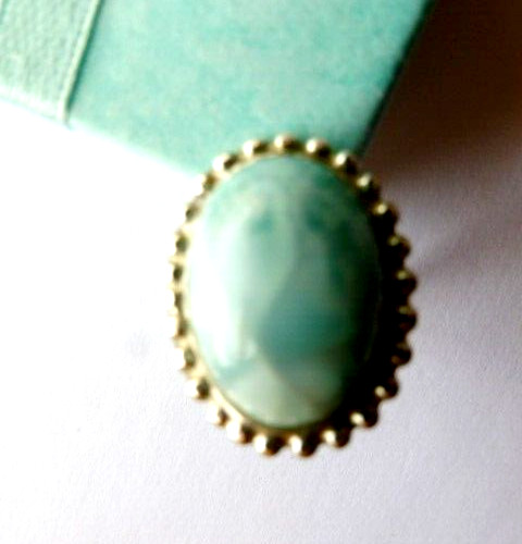 Bague véritable larimar - bague, larimar-22