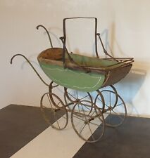 ancien LANDAU de poupée ( fin du XIXème siècle ) poussette pour poupée ancienne