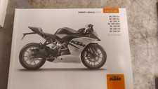Manuel d'utilisation 2015 KTM 390 RC en anglais