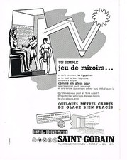 PUBLICITE ADVERTISING 0314   1953   CENTRE DE DOCUMENTATION SAINT-GOBAIN 2