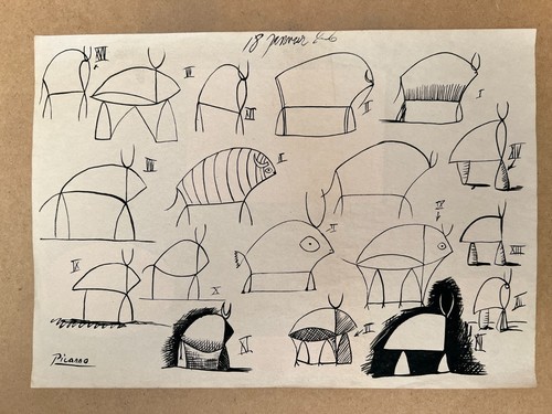 Pablo picasso dessin sur - pablo,